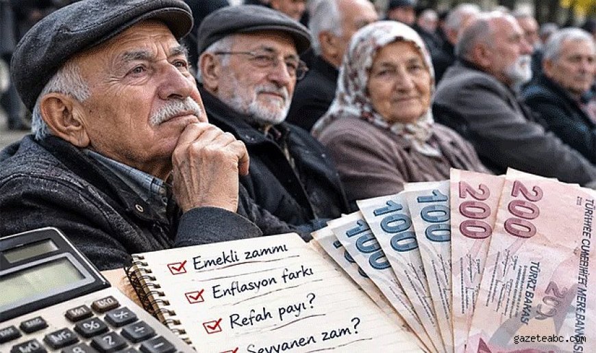 Emekli Zammında Yeni Hesap
