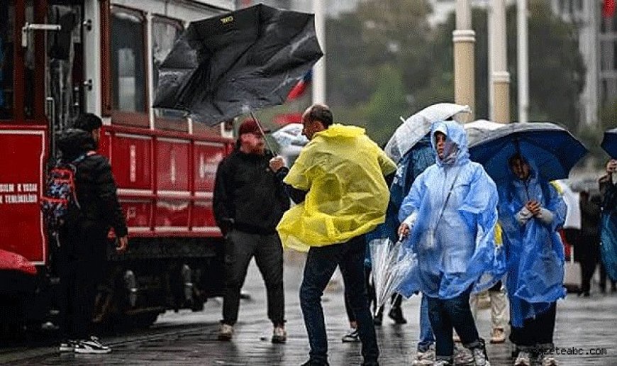 2 İl İçin Turuncu 17 İl İçin Sarı Alarm
